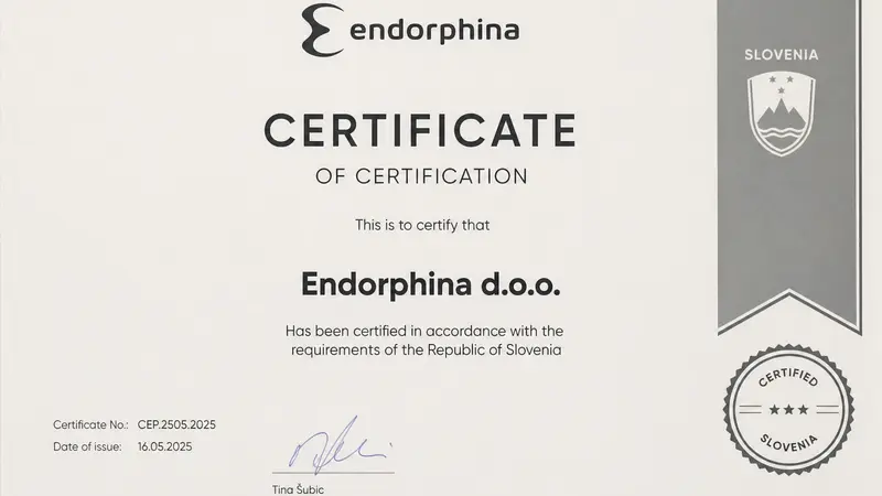 Endorphina Menerima Pengakuan Resmi di Slovenia, Memperluas Kehadiran di Pasar Global